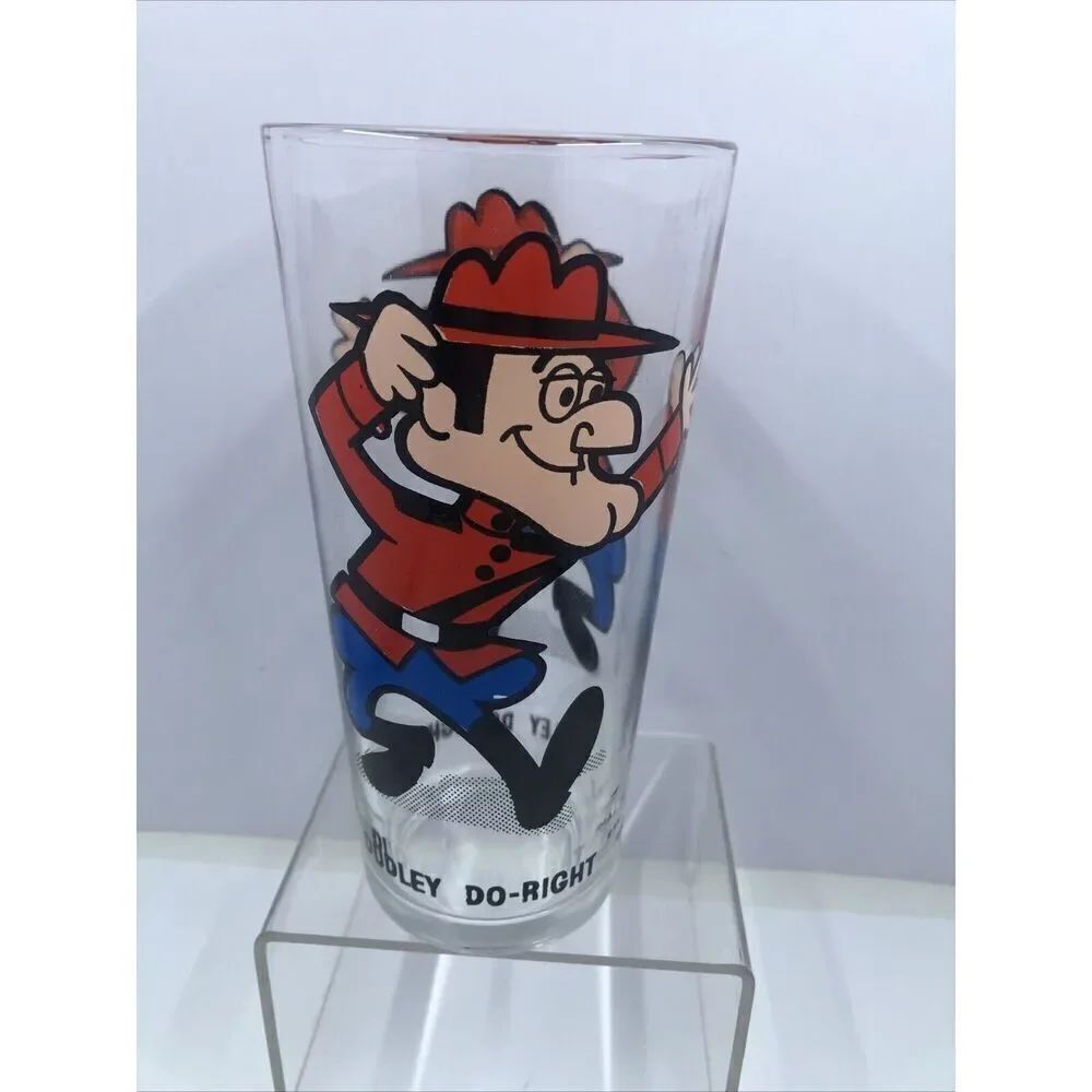 Dudley Do-Right 1970's Pat Ward Pepsi Collector Series Glass